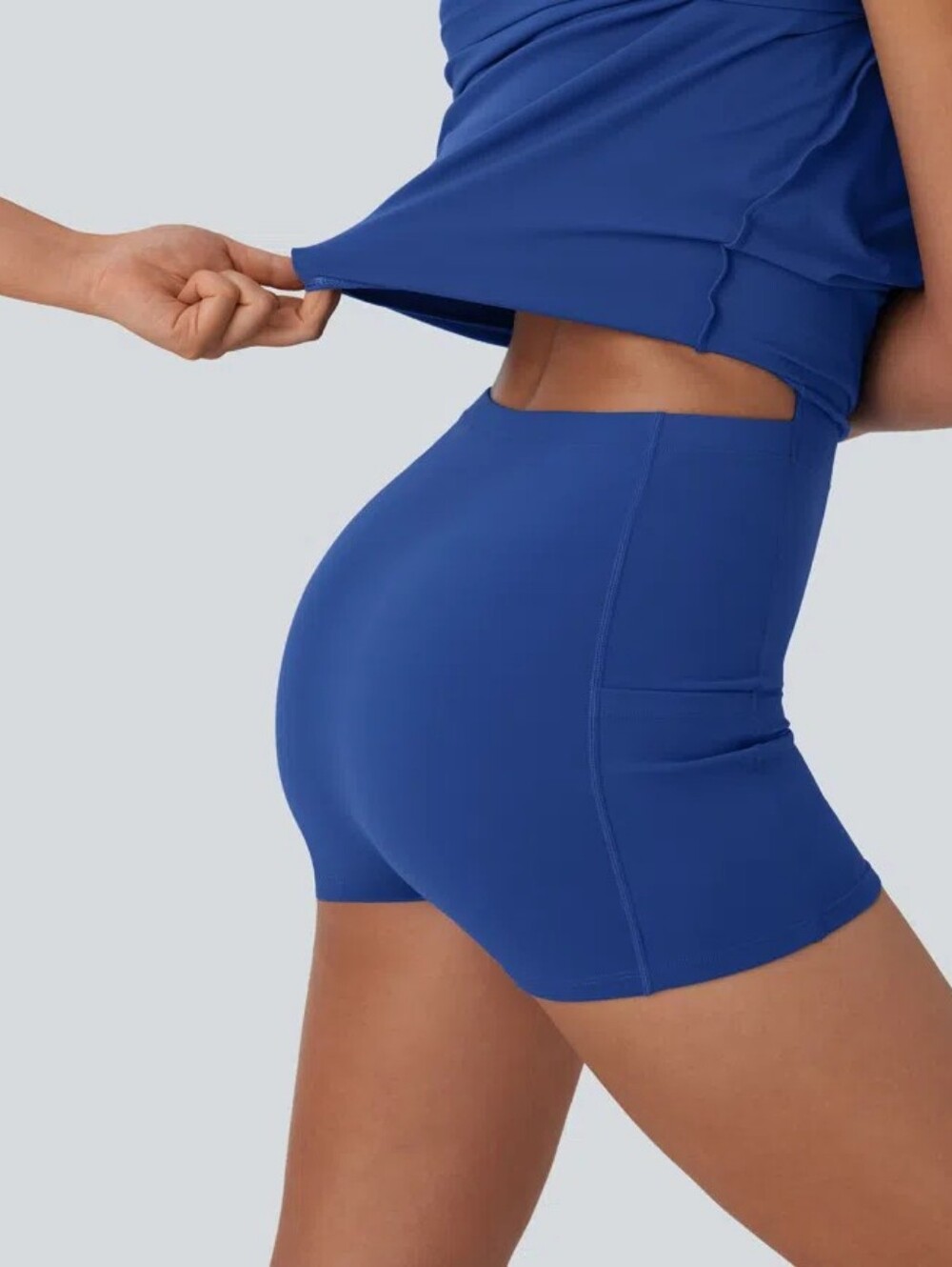 HALARA Easy Peezy Royal Blue Mini Tennis Dress - Picture 5 of 14